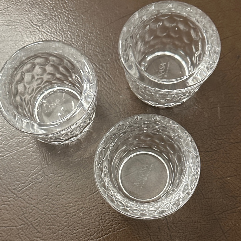 Mikasa Home Accent Votive Glass Candle Holders